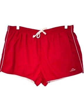 Vintage 70s 80s Men Jordache Swim Shorts Trunks Mesh Lined